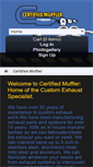 Mobile Screenshot of certifiedmuffler.com
